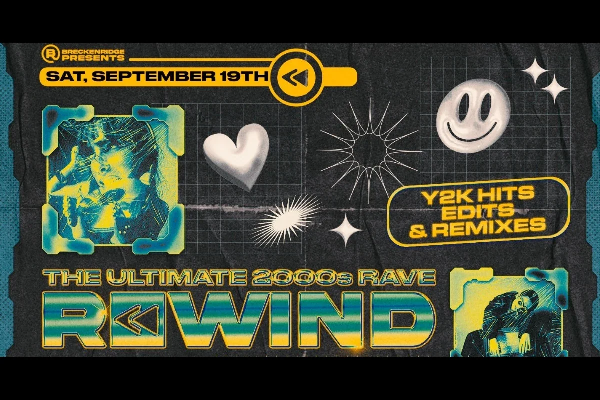 Promotional image for Rewind: The Ultimate 2000s Rave at Georgia Theatre