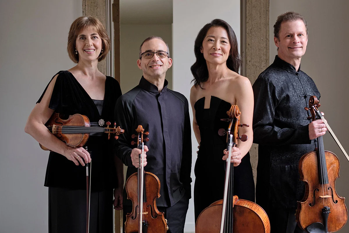 Promotional image for Brentano String Quartet at Ramsey Concert Hall