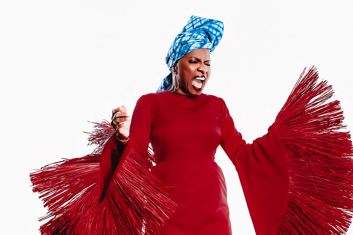 Promotional image for Angélique Kidjo at Hodgson Concert Hall