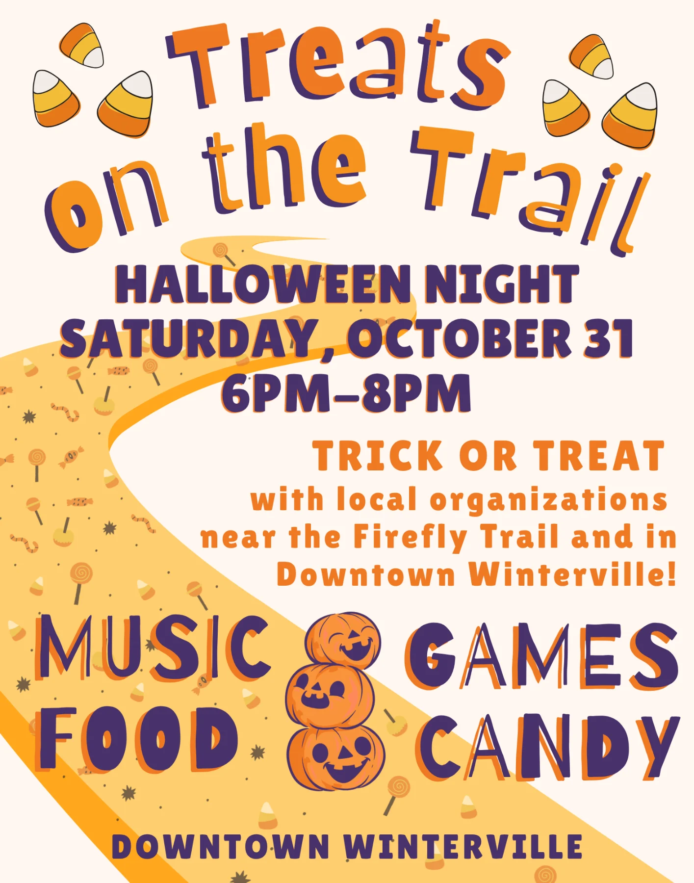 Treats on the Trail at Downtown Winterville