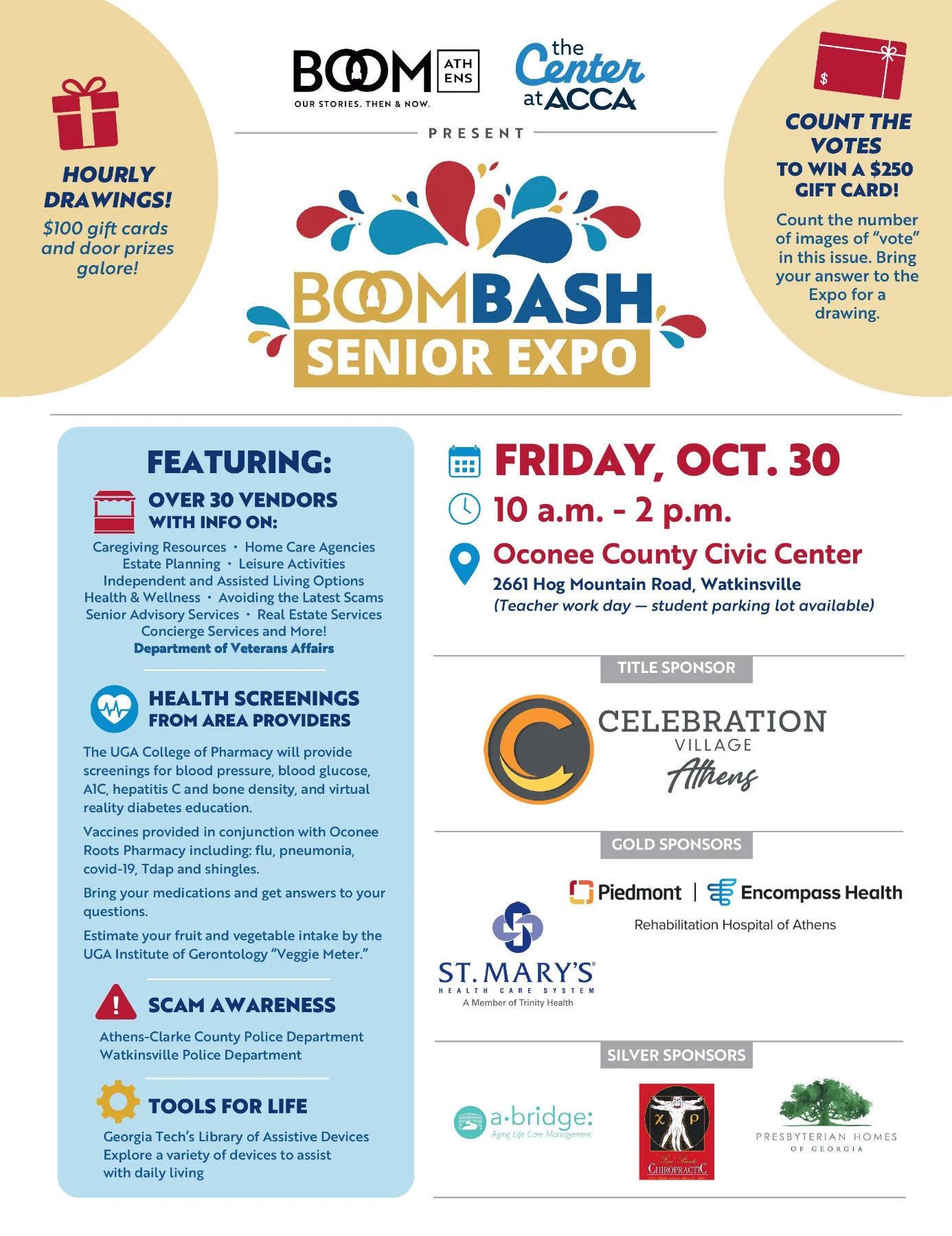 Boom Bash at Oconee County Civic Center