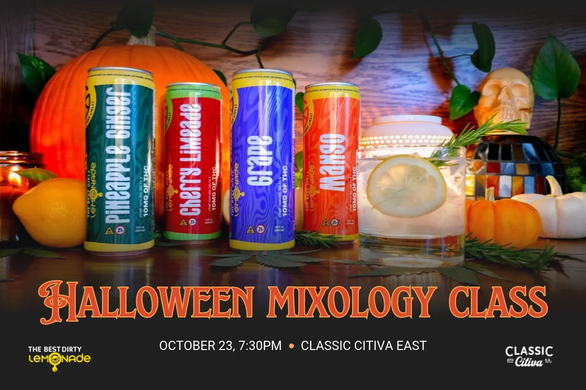 Halloween Mixology Class at Classic Citiva East