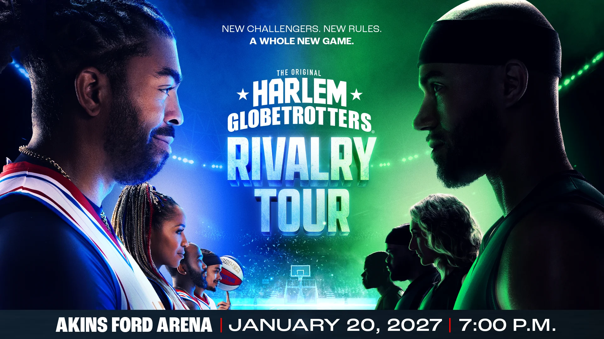 Harlem Globetrotters: Rivalry Tour at Akins Ford Arena