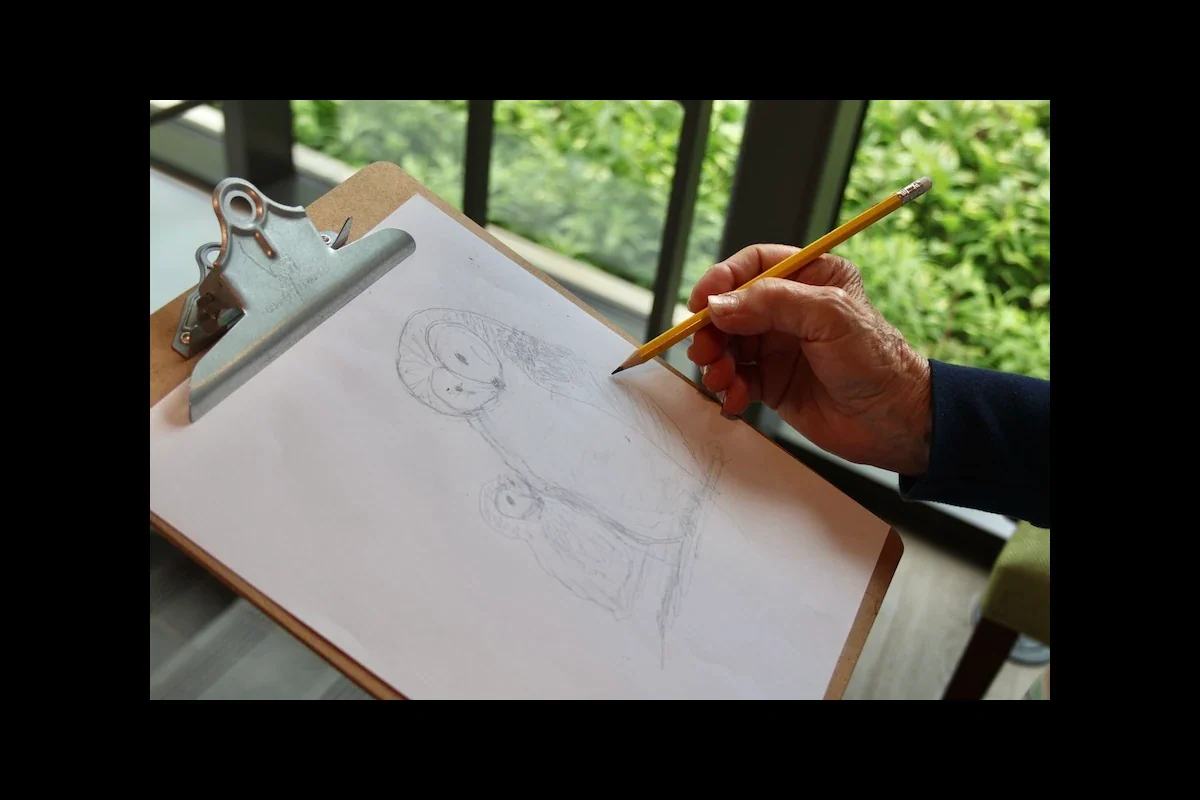 Promotional image for Free Sketch Friday at State Botanical Garden of Georgia
