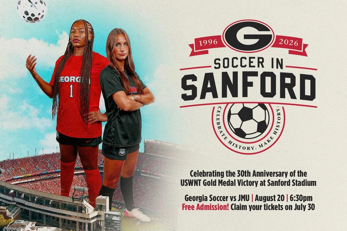 Georgia Bulldogs soccer at Sanford Stadium