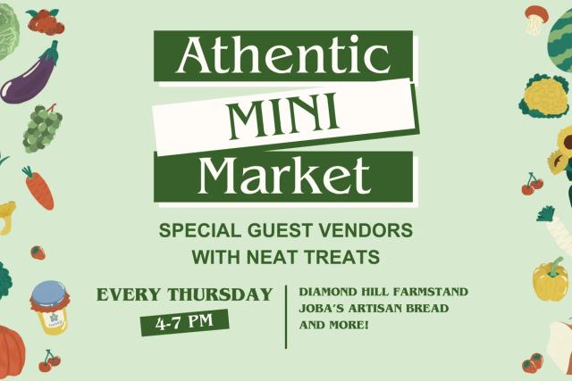 Promotional image for Athentic Mini Market at Athentic Brewing Company
