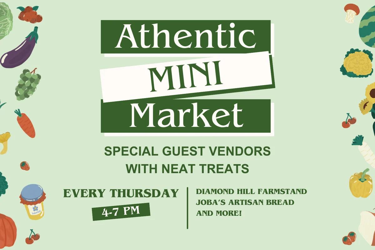 Promotional image for Athentic Mini Market at Athentic Brewing Company