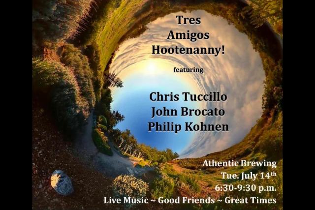 Promotional image for Songwriters Anonymous At Athentic at Athentic Brewing Company